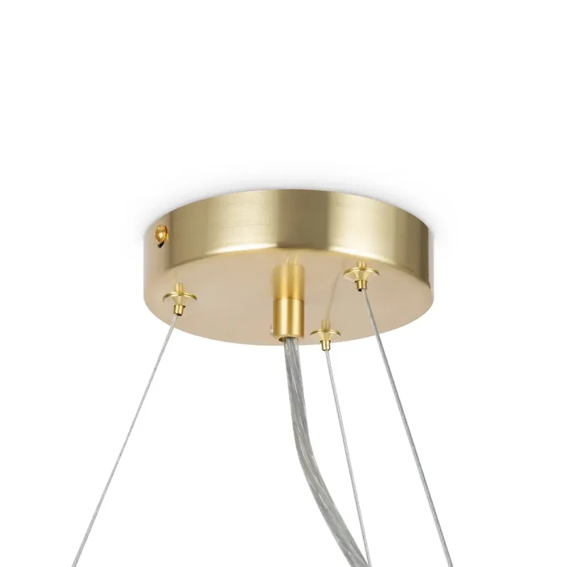 Pendelleuchte – Messingfarbenes Metall, 25-flammiges Design, G9 Fassung - Dallas | Maytoni