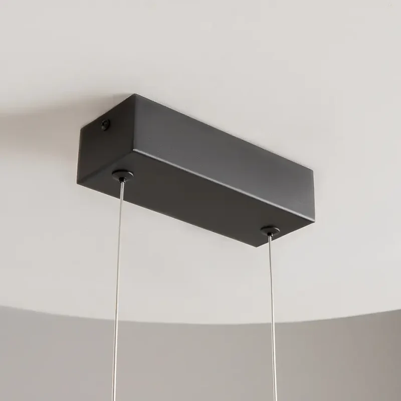 Pendelleuchte – Schwarz Messing, Aluminium Material, 26 W Leistung, Neutralweiß – Skyline | Maytoni