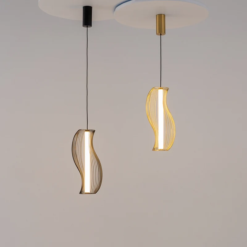 Pendelleuchte – Schwarzes Finish, Acrylschirm, 20 W LED, IP20 Schutz, 1200 lm - Shadows of the past | Maytoni
