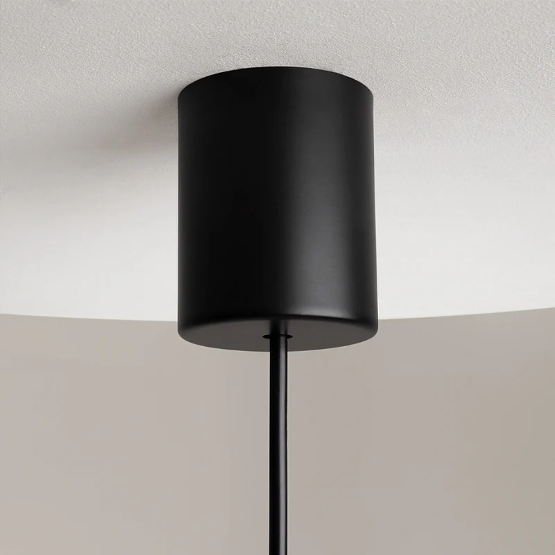 Pendelleuchte – Schwarzes Finish, Metallgehäuse, 7W Leistung, 360° Licht - The Sixth Sense | Maytoni