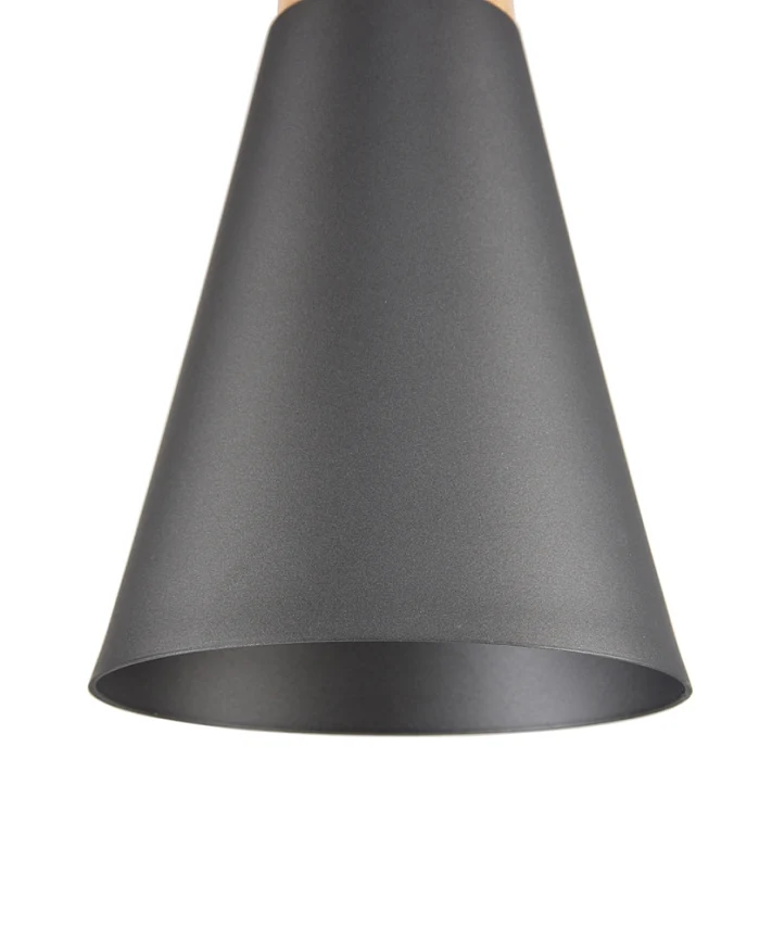 Pendelleuchte – Graues Metall, Konisches Design, 140 cm Höhe - Bicones | Maytoni