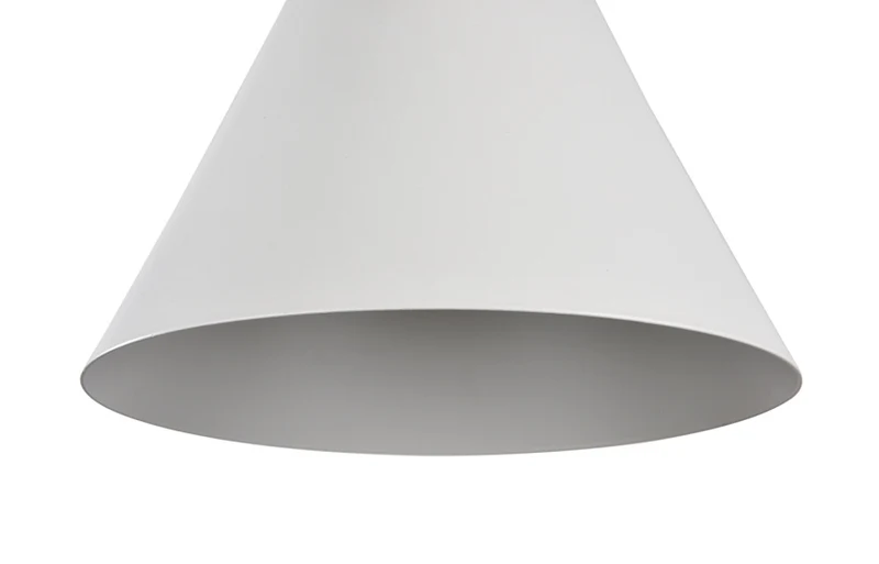 Pendelleuchte – Weißes Metall, Konisches Design, 22 cm Schirm - Bicones | Maytoni