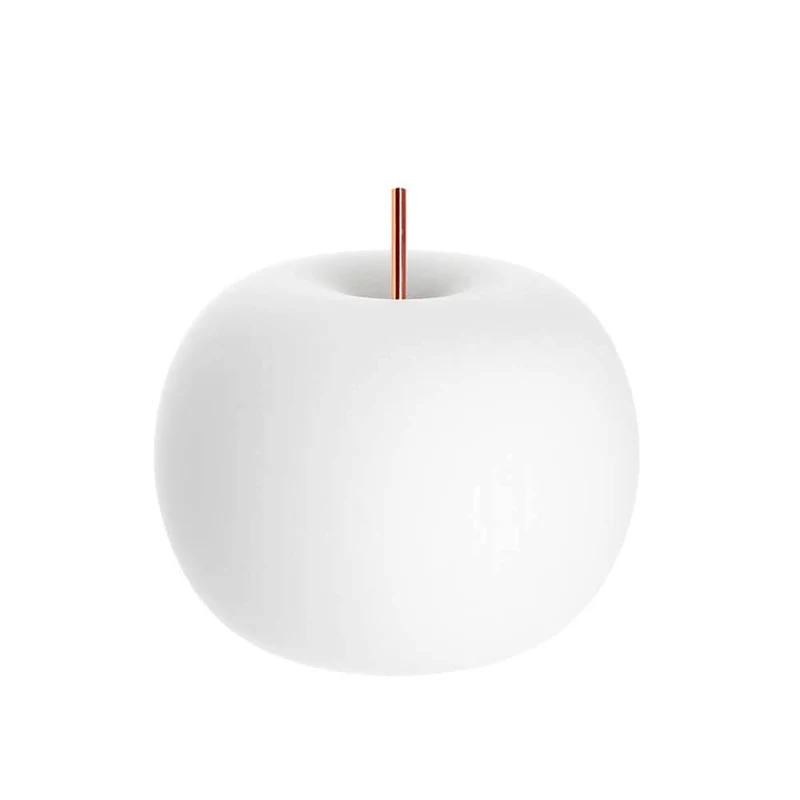 Kundalini Opalglas Tischlampe Kushi Ø33cm Dimmbar