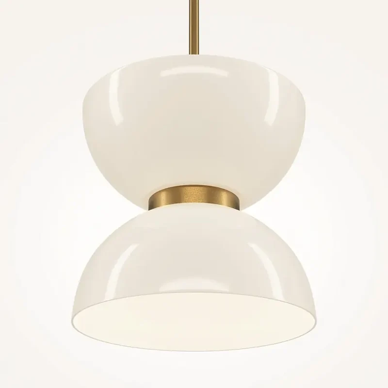 Pendelleuchte – Goldfarbenes Metall, 11 W Leistung, Warmweiß, 350 cm Höhe - Kyoto | Maytoni