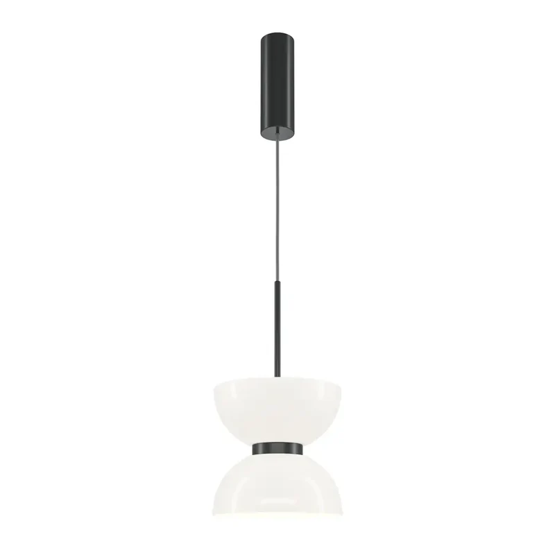 Pendelleuchte – Schwarzes Metall, 11 W Leistung, Warmweiß, 350 cm Höhe - Kyoto | Maytoni
