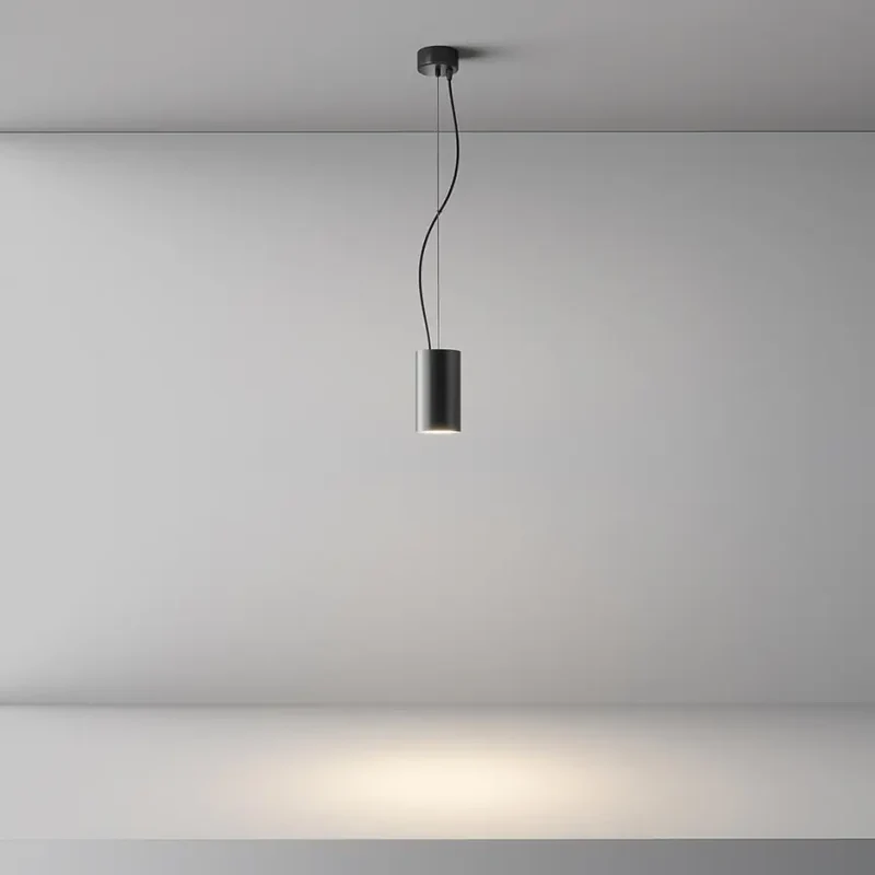Pendelleuchte – Schwarzes Finish, Aluminiumgehäuse, Warmweißes Licht - Efir | Maytoni