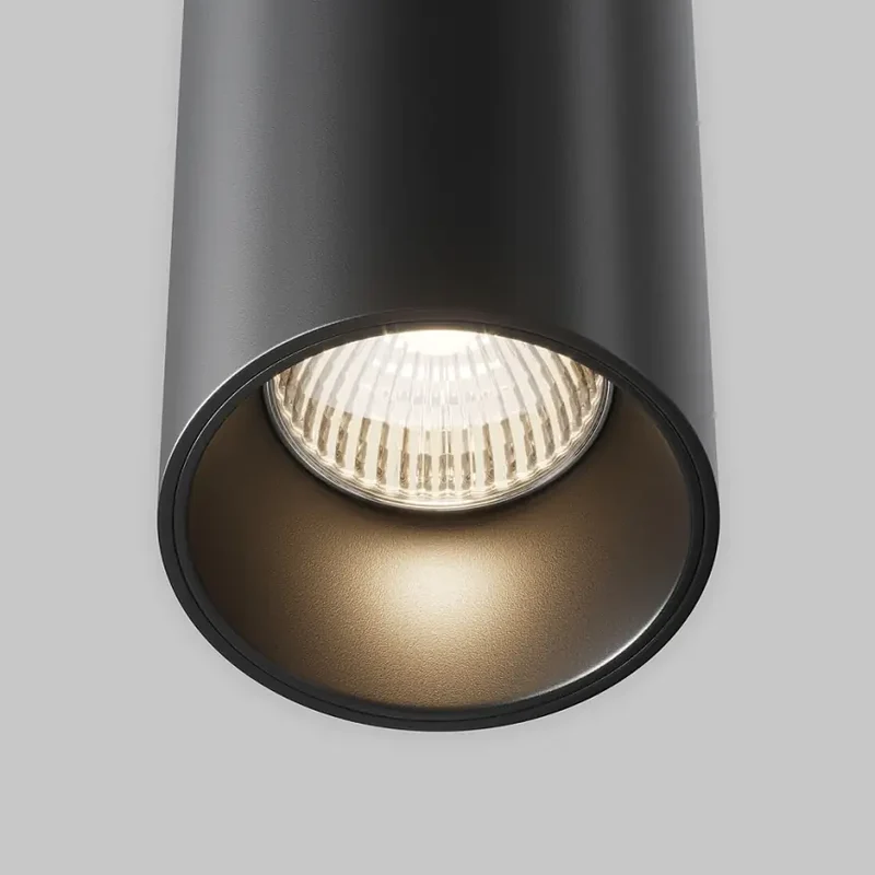 Pendelleuchte – Schwarzes Finish, Aluminiumgehäuse, Warmweißes Licht - Efir | Maytoni