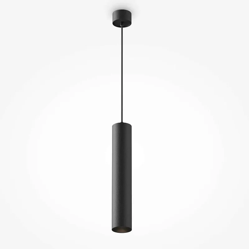 Pendelleuchte – Schwarzes Finish, Aluminium Gehäuse, GU10 Fassung - Artisan | Maytoni