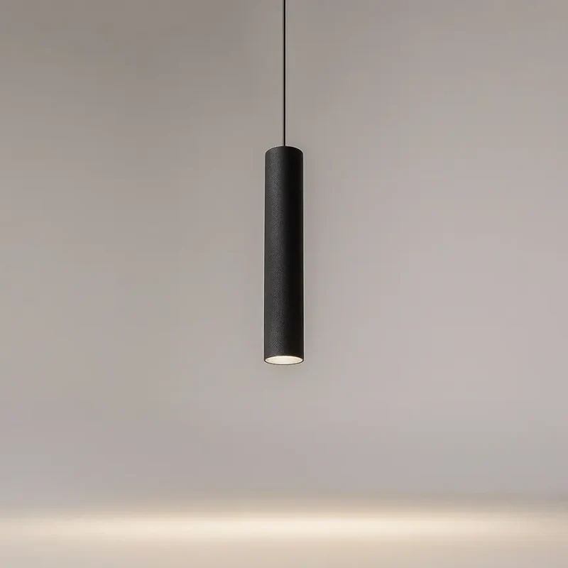 Pendelleuchte – Schwarzes Finish, Aluminium Gehäuse, GU10 Fassung - Artisan | Maytoni
