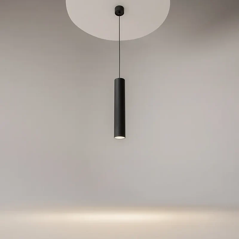 Pendelleuchte – Schwarzes Finish, Aluminium Gehäuse, GU10 Fassung - Artisan | Maytoni