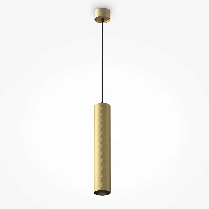 Pendelleuchte – Mattgold Finish, Aluminium Gehäuse, GU10 Fassung - Artisan | Maytoni