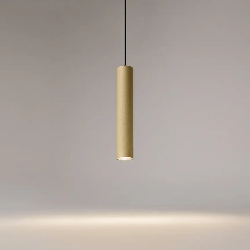 Pendelleuchte – Mattgold Finish, Aluminium Gehäuse, GU10 Fassung - Artisan | Maytoni
