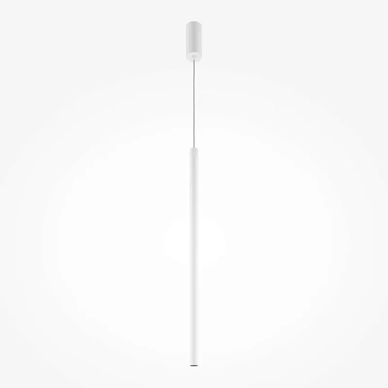 Pendelleuchte – Weißes Aluminium, 6 W Leistung, Neutralweiß, Ø3 cm - Pro Extra | Maytoni