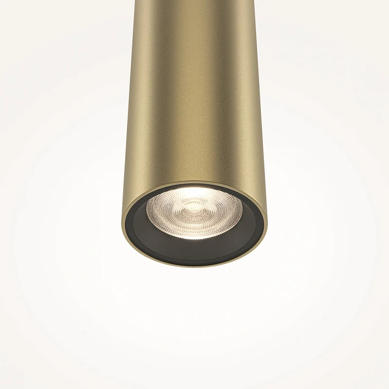 Pendelleuchte – Goldenes Aluminium, 6 W Leistung, Neutralweiß, Ø3 cm - Pro Extra | Maytoni