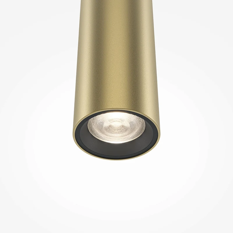 Pendelleuchte – Goldenes Aluminium, 6 W Leistung, Neutralweiß, Ø3 cm - Pro Extra | Maytoni