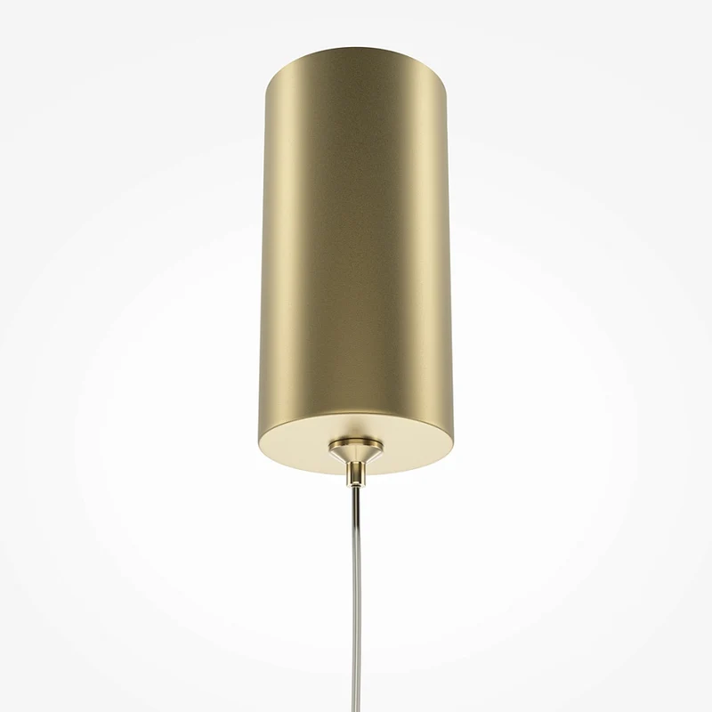 Pendelleuchte – Goldenes Aluminium, 6 W Leistung, Neutralweiß, Ø3 cm - Pro Extra | Maytoni
