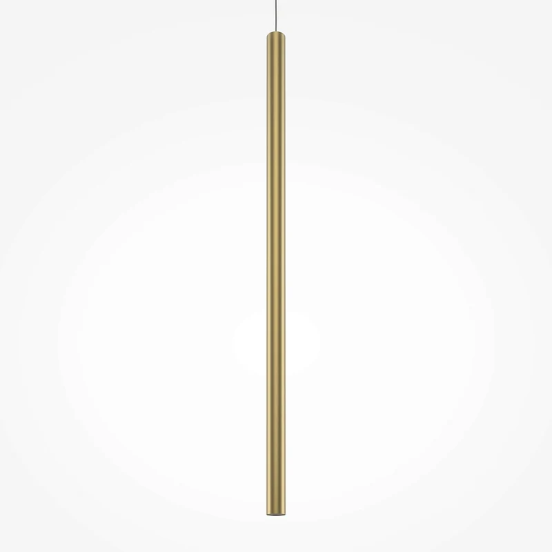 Pendelleuchte – Goldenes Aluminium, 6 W Leistung, Neutralweiß, Ø3 cm - Pro Extra | Maytoni