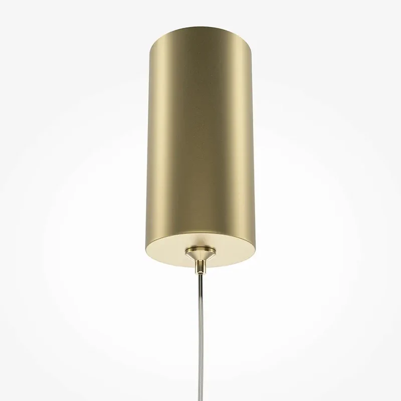 Pendelleuchte – Goldenes Aluminium, 6 W Leistung, Neutralweiß, Ø3 cm - Pro Base | Maytoni