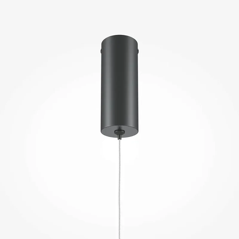 Pendelleuchte – Schwarzes Aluminium, 15 W Leistung, IP20 Schutzart, 415,0 cm Höhe - Halo | Maytoni