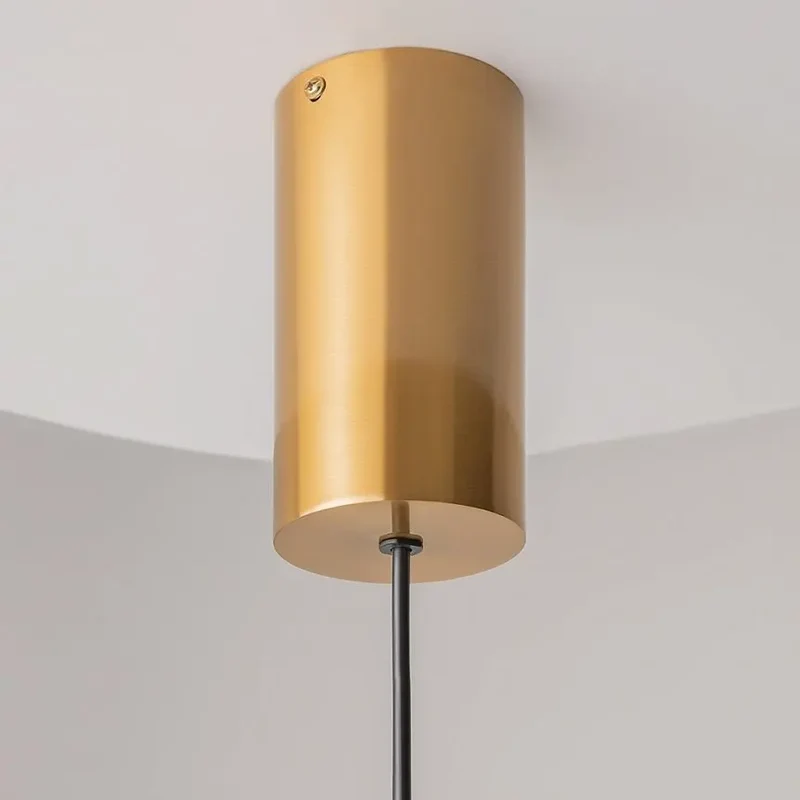 Pendelleuchte – Goldenes Metall, IP20 Schutz, Warmweiß, 132 cm Höhe - Imaginary | Maytoni