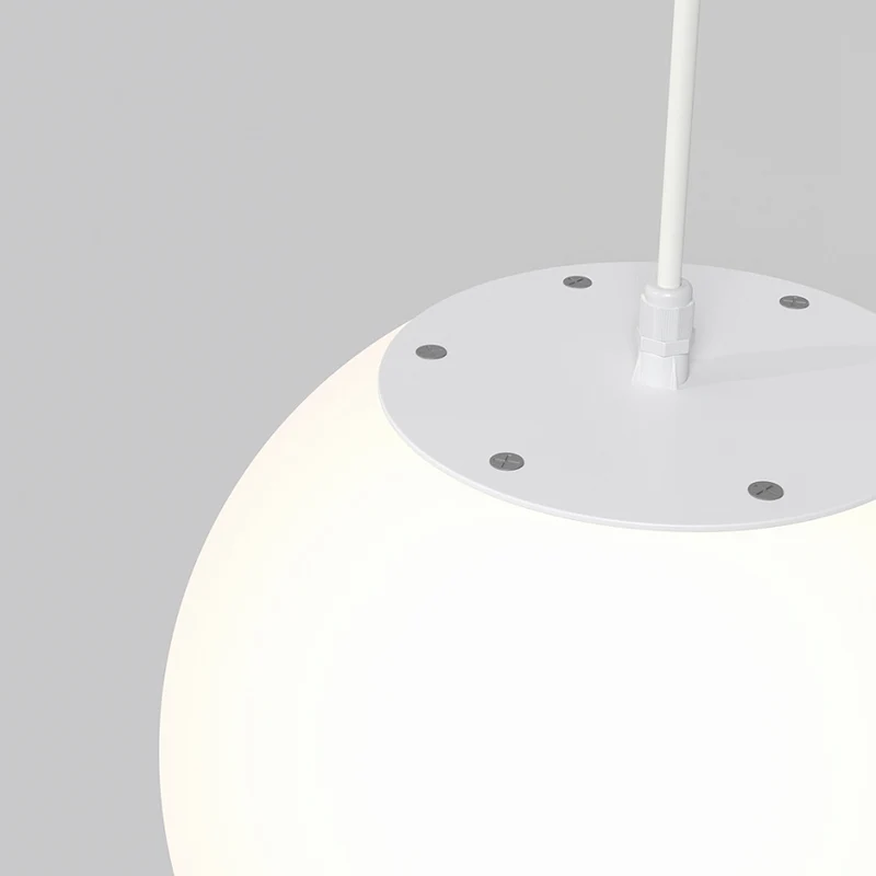 Pendelleuchte – Weißer Kunststoff, IP54 Schutz, Höhe 150 cm - Erda | Maytoni