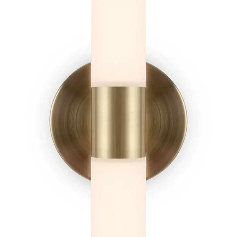 Wandleuchte – Gold Ton, Aluminium Körper, Zylindrische Form - Axis | Maytoni