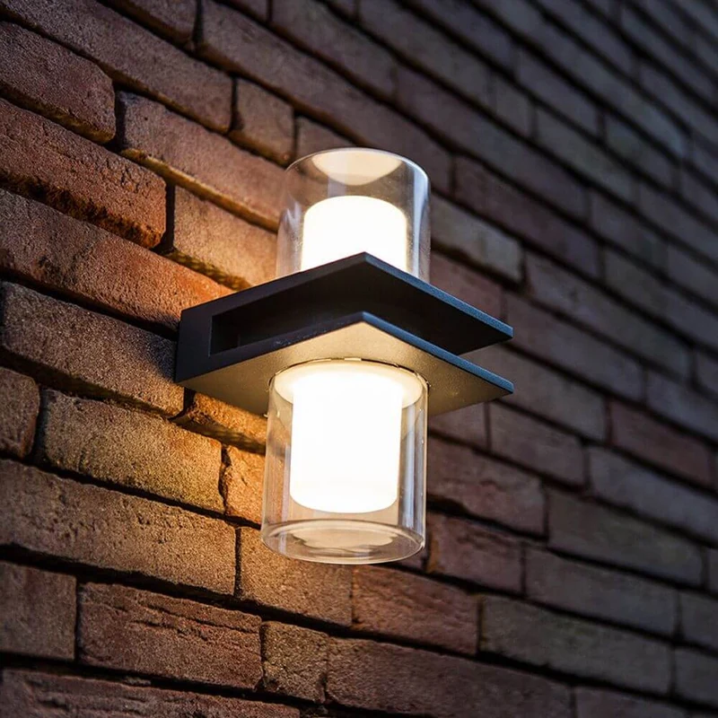 LED Außenwandlampe Tango IP44 Anthrazit