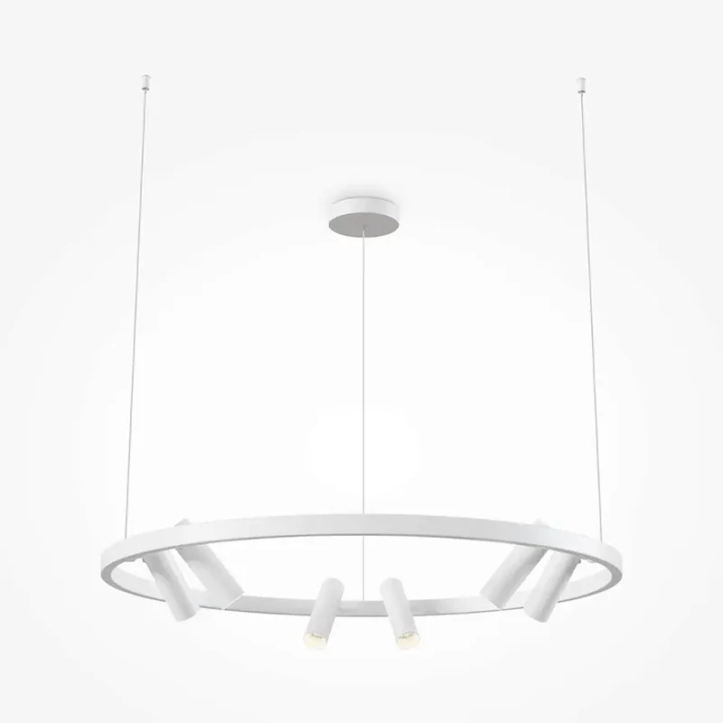 Pendelleuchte – Weißes Finish, Aluminium Rahmen, 42 W LED, IP20 Schutz - Satellite | Maytoni