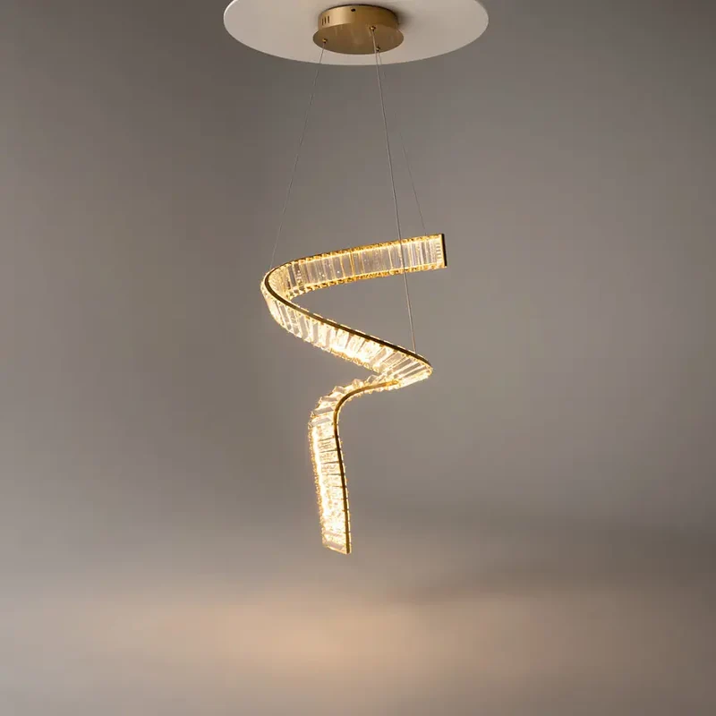 Pendelleuchte – Messingfarbenes Metall, 48 W Leistung, Warmweiß, Ø45 cm - Krone | Maytoni
