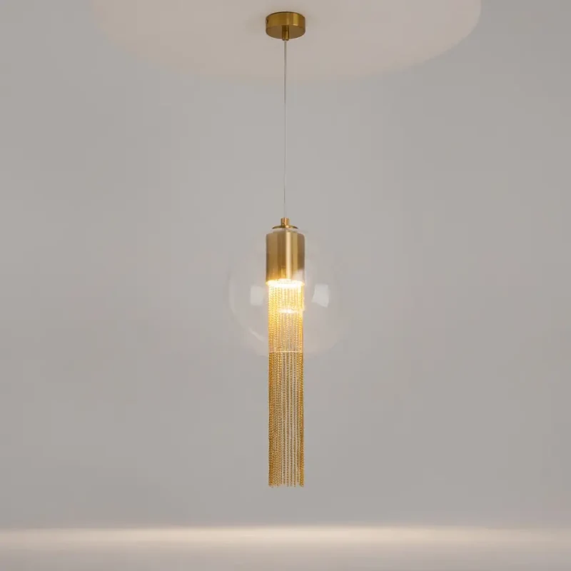Pendelleuchte – Messing Finish, Metallgehäuse, 25 cm Schirm - Flusso | Maytoni
