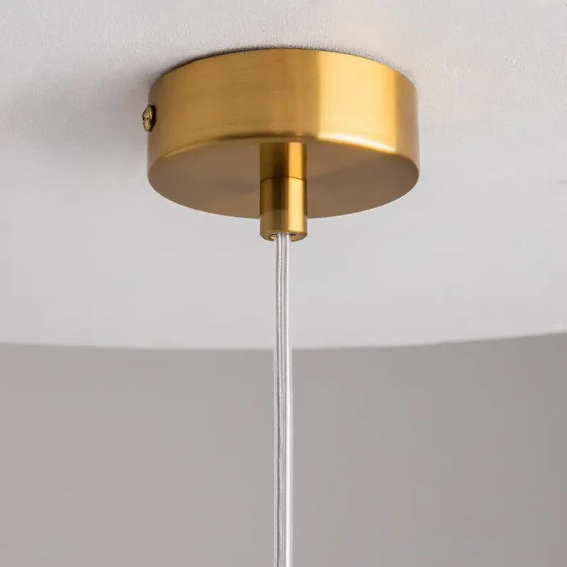 Pendelleuchte – Messing Finish, Metallgehäuse, 25 cm Schirm - Flusso | Maytoni