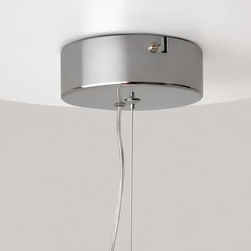 Pendelleuchte – Chromoptik, Metallgestell, 169 cm Höhe - Collar | Maytoni