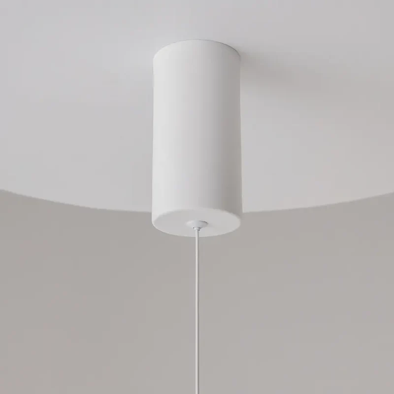 Pendelleuchte – Weißes Aluminium, 10W LED, Warmweiß Licht, Ø3 cm - Ray | Maytoni