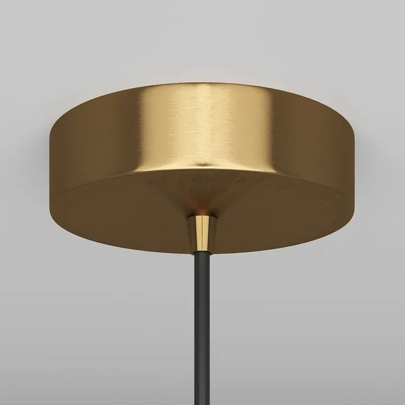 Pendelleuchte – Goldenes Finish, Metallschirm, Höhenverstellbar, GU10 Fassung - Arrow | Maytoni