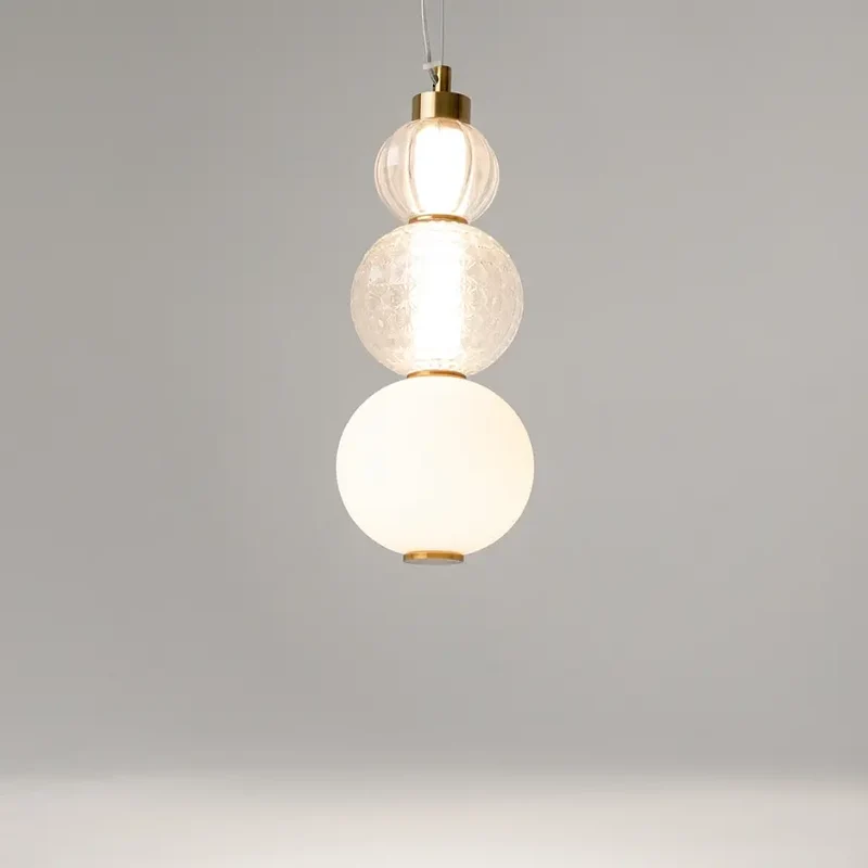 Pendelleuchte – Goldoptik, Metallgestell, 157 cm Höhe - Collar | Maytoni