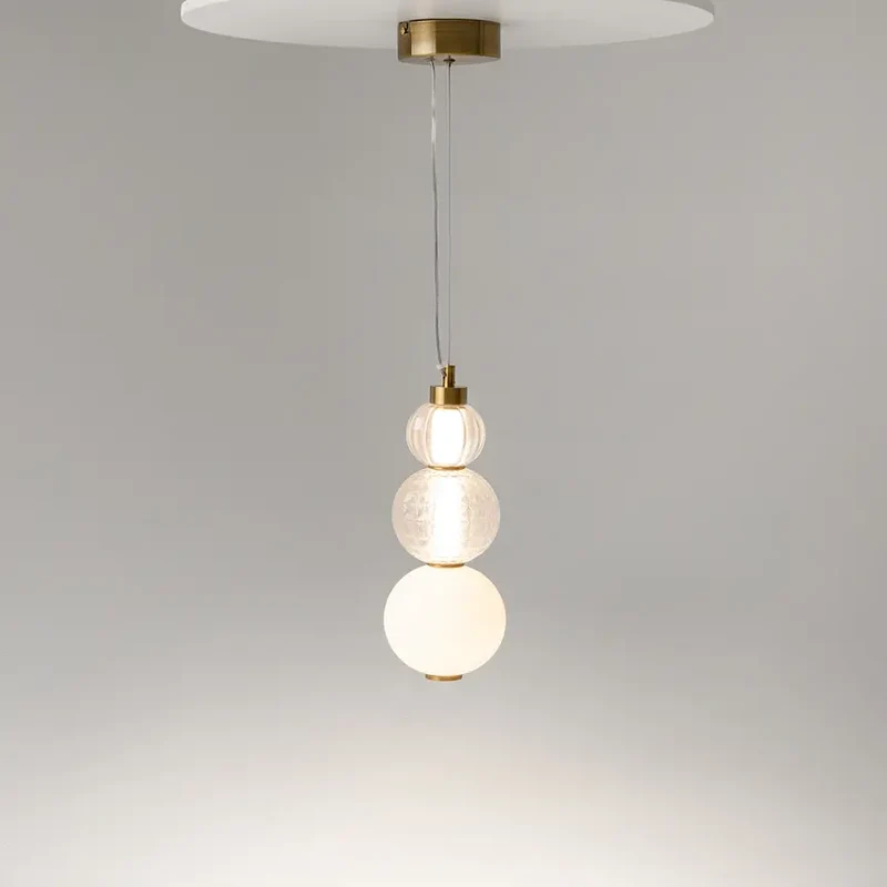 Pendelleuchte – Goldoptik, Metallgestell, 157 cm Höhe - Collar | Maytoni