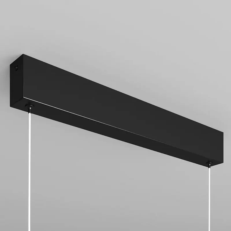 Pendelleuchte – Schwarzes Finish, Metallgehäuse, 23 W Leistung, 100 cm Höhe, Neutralweiß - Step | Maytoni