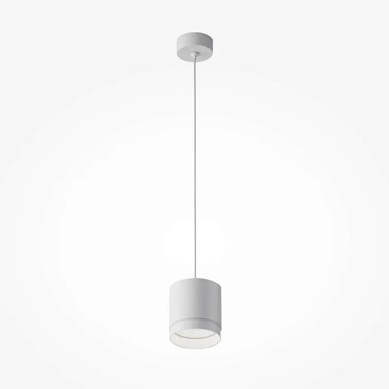 Pendelleuchte – Weißes Aluminium, 1×GX53 Fassung, 108,5 cm Höhe - Polar | Maytoni