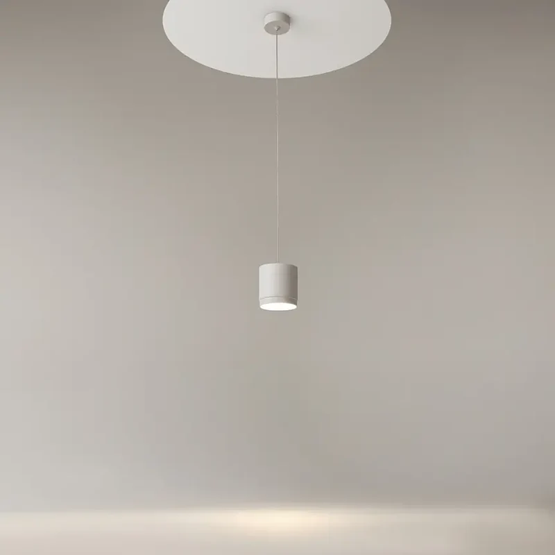 Pendelleuchte – Weißes Aluminium, 1×GX53 Fassung, 108,5 cm Höhe - Polar | Maytoni