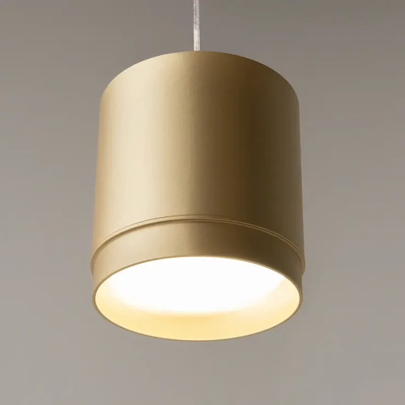 Pendelleuchte – Mattgoldenes Aluminium, 1×GX53 Fassung, 108,5 cm Höhe - Polar | Maytoni