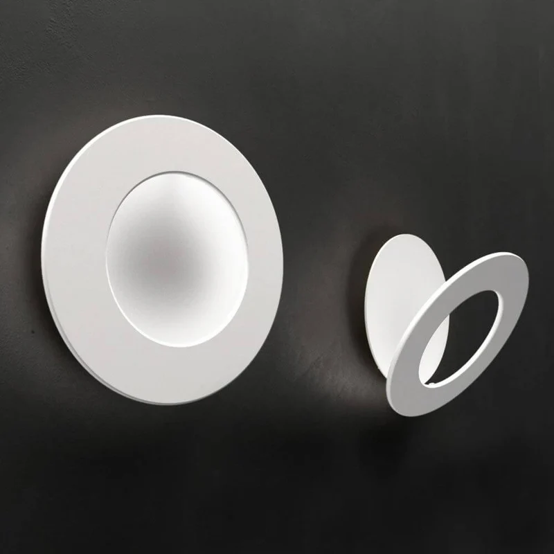 Icone LED Wandleuchte Vera Ø 26cm Weiß
