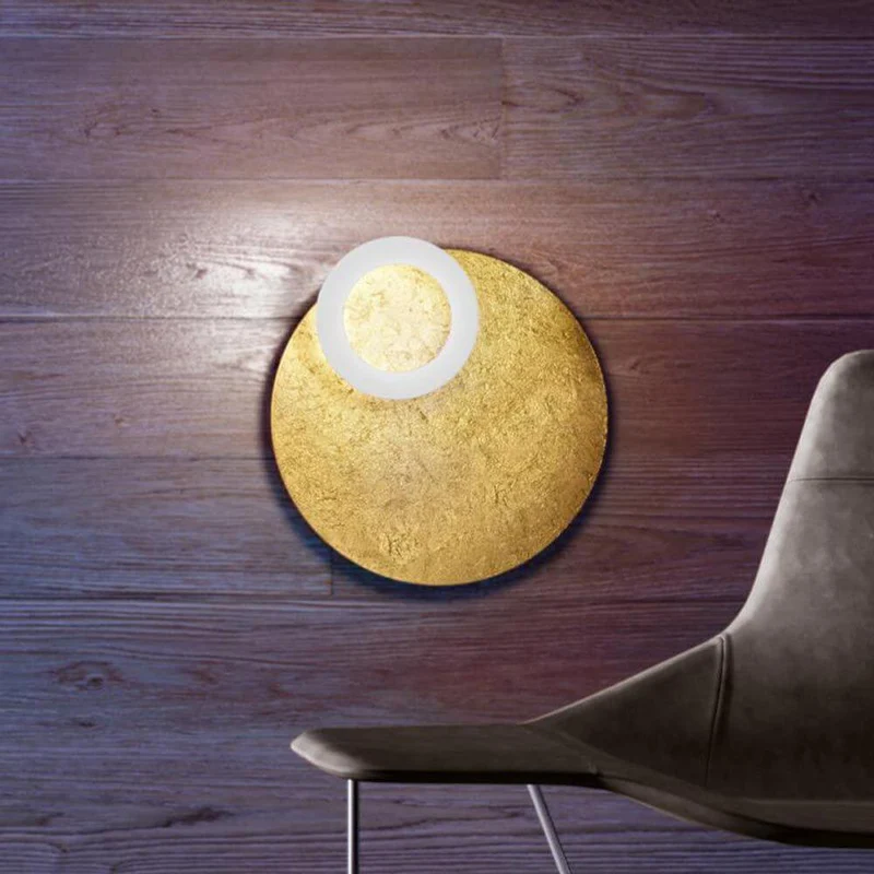 Icone LED Deckenleuchte Vera Ø 50cm Gold, Weiß