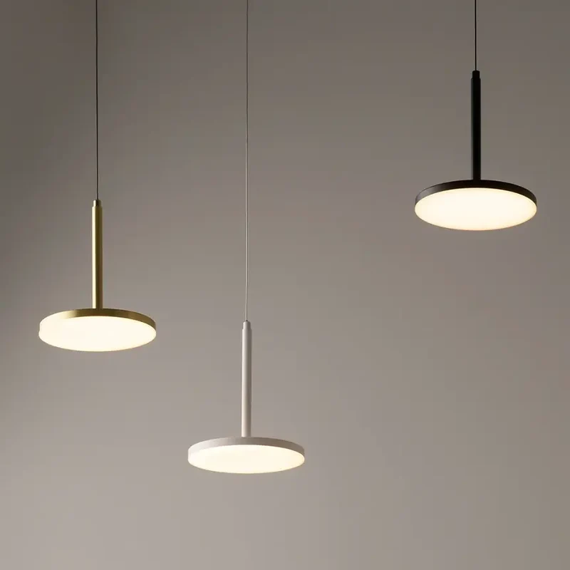 Pendelleuchte – Weißes Aluminium, 12 W Leistung, Warmweiß, Ø18,5 cm - Plato | Maytoni