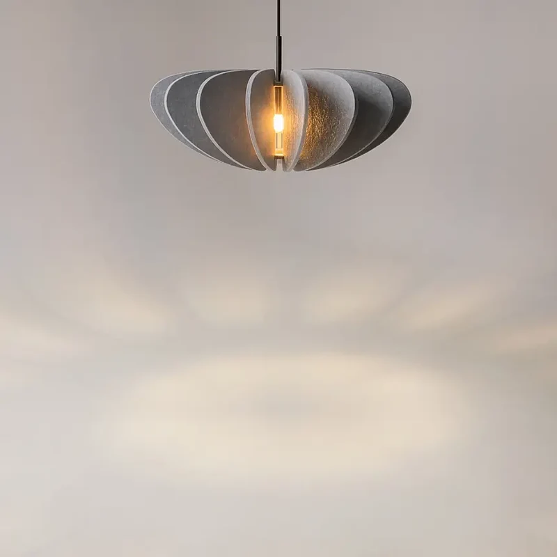 Pendelleuchte – Hellgrauer Schirm, Aluminiumgehäuse, Ø 58 cm - Cambio | Maytoni