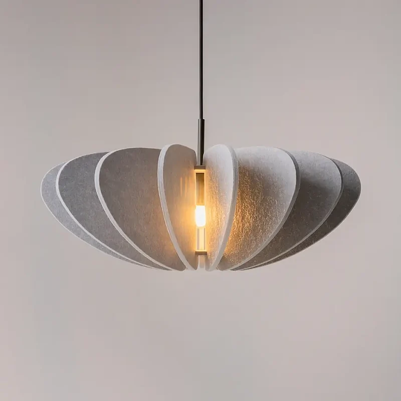 Pendelleuchte – Hellgrauer Schirm, Aluminiumgehäuse, Ø 58 cm - Cambio | Maytoni