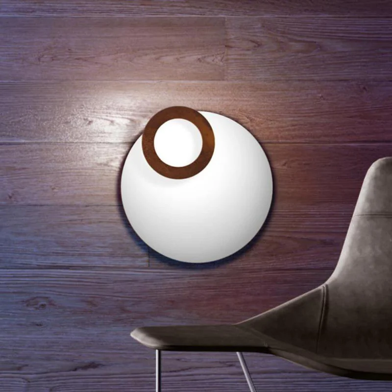 Icone LED Deckenleuchte Vera Ø 66cm Weiß, Rost