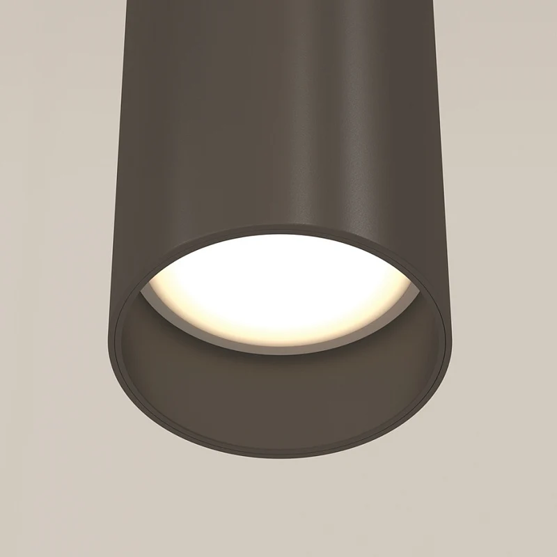 Pendelleuchte – Schwarzes Aluminium, 1× GU10 Fassung, 10 W Leistung, Höhenverstellbar - Focus | Maytoni
