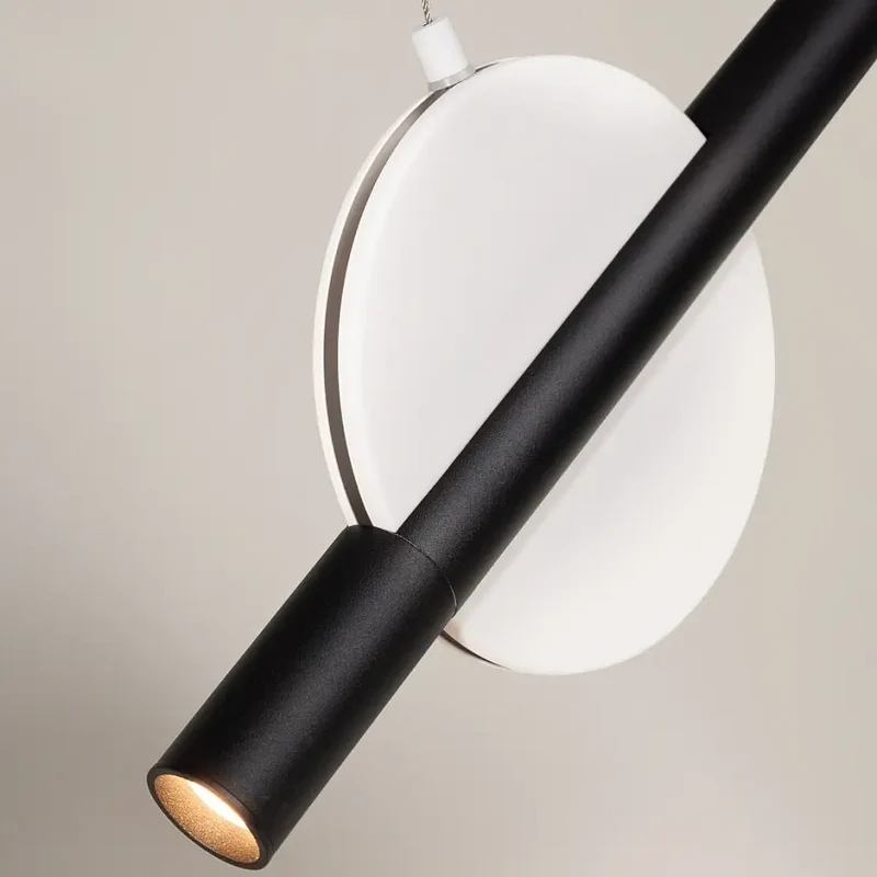 Pendelleuchte – Weißes Metall, LED integriert, Höhe 41 cm - Enigma | Maytoni