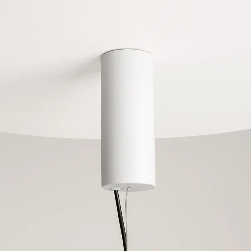 Pendelleuchte – Weißes Metall, LED integriert, Höhe 41 cm - Enigma | Maytoni
