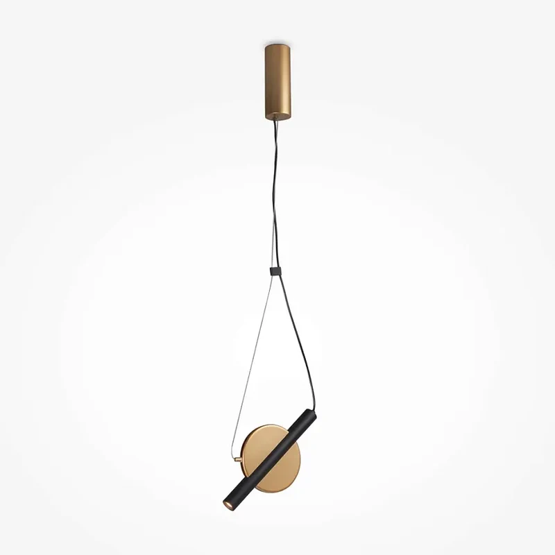Pendelleuchte – Messingmetall, LED integriert, Höhe 41 cm - Enigma | Maytoni